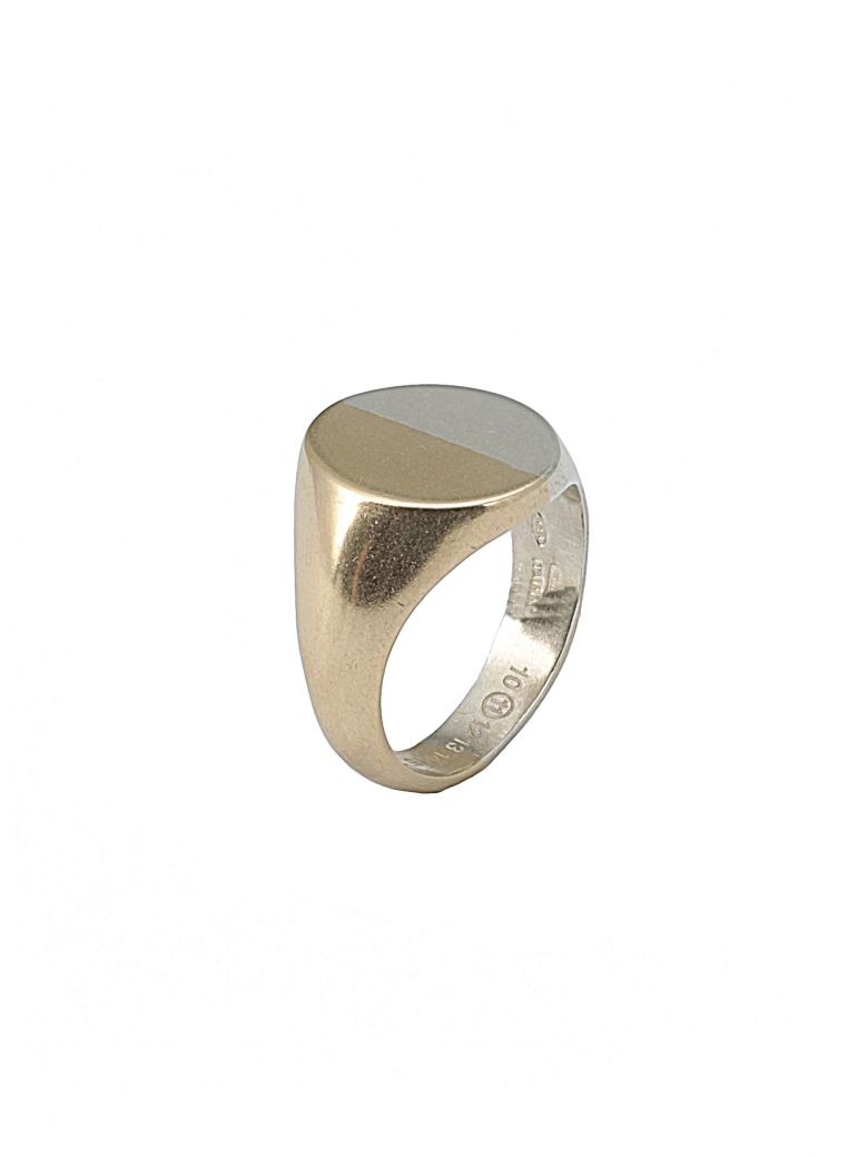 Maison Margiela Silver Ring - SILVER+GOLD - 10644912 | italist