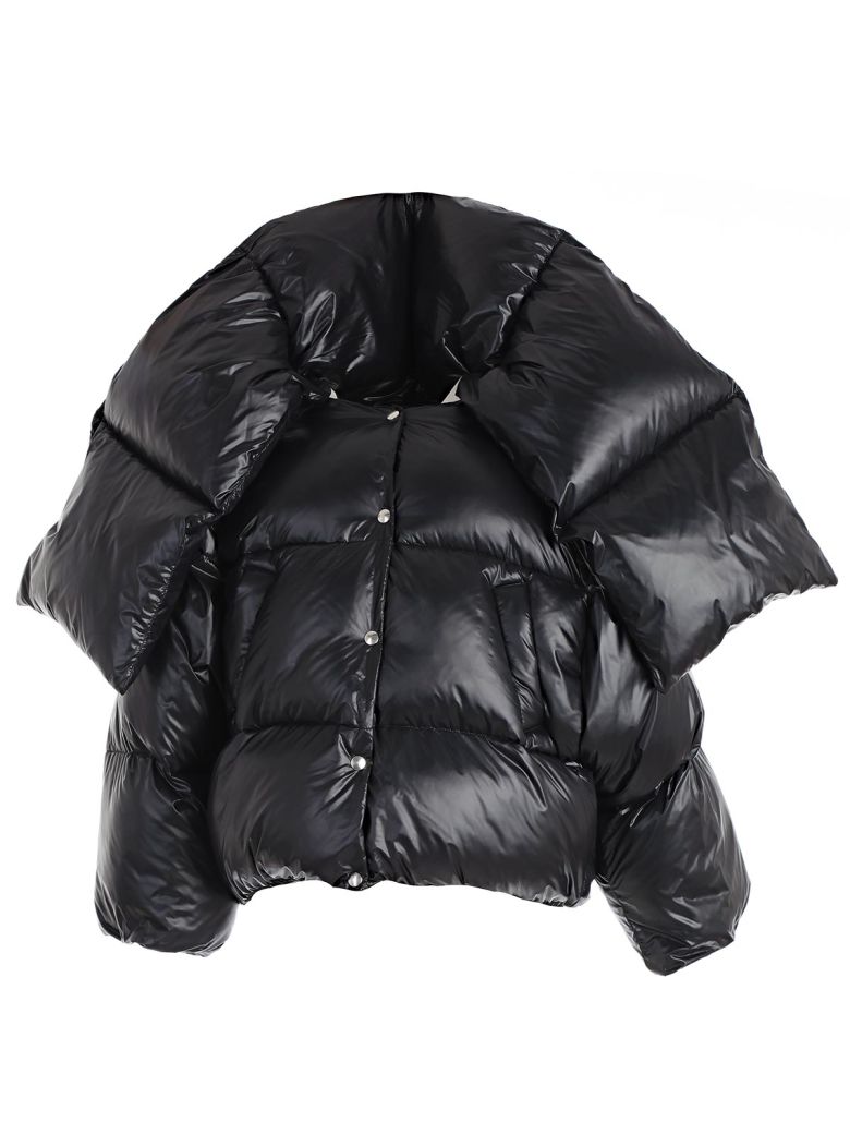 Hache SCARF TIE PUFFER PADDED JACKET