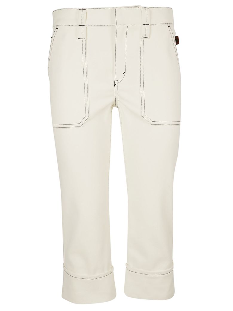 CHLOÉ CROPPED TROUSERS,10601039