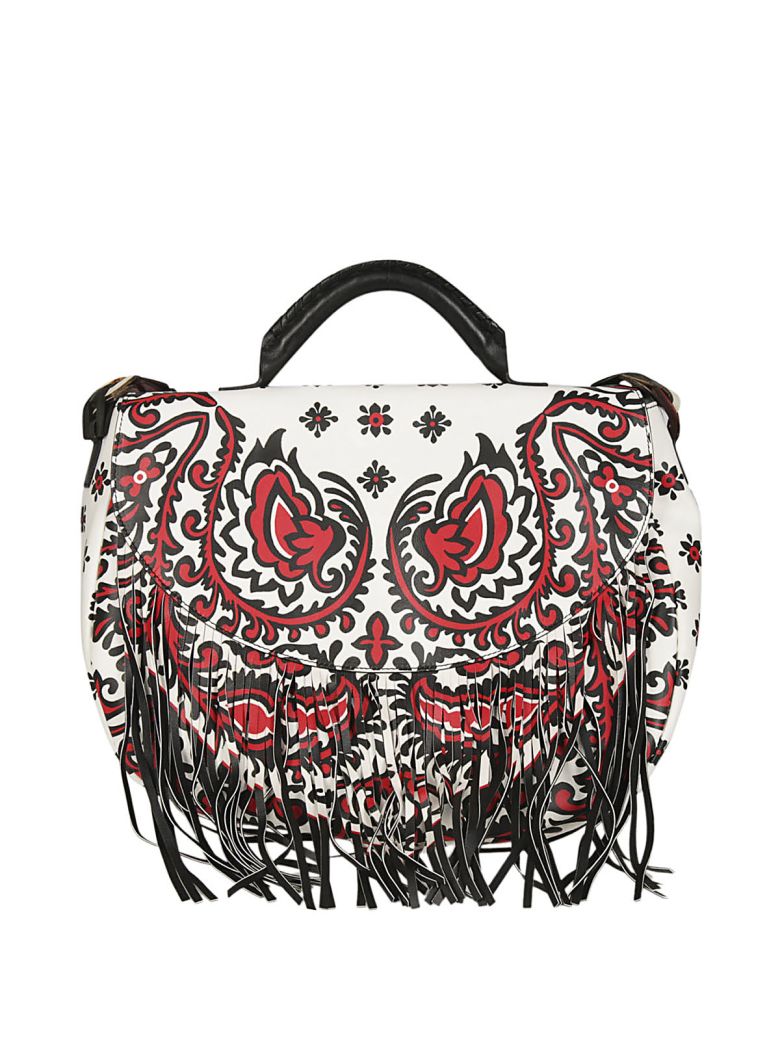 RED VALENTINO RED VALENTINO FLORAL PRINTED TOTE,10594401