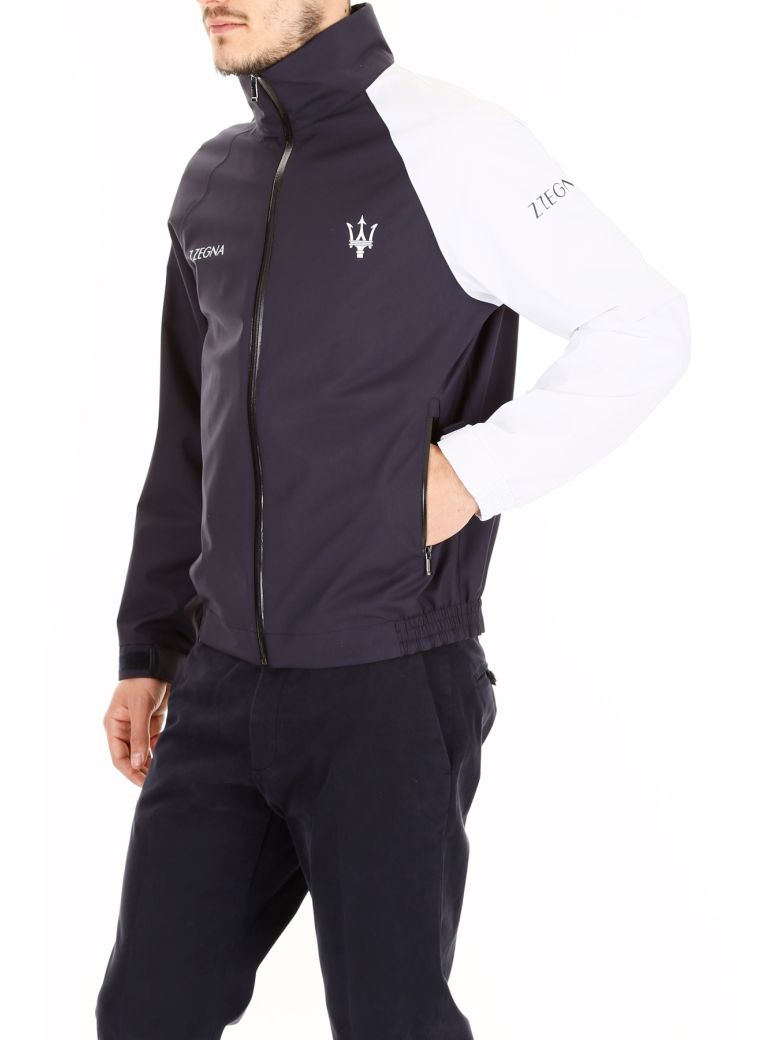 Z Zegna Maserati Jacket In Blu Scuro Unitoblu
