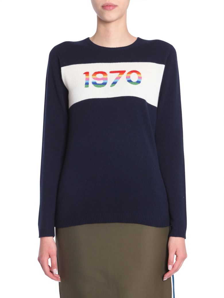 BELLA FREUD jumper WITH 1970 RAINBOW INTARSIA,10587539