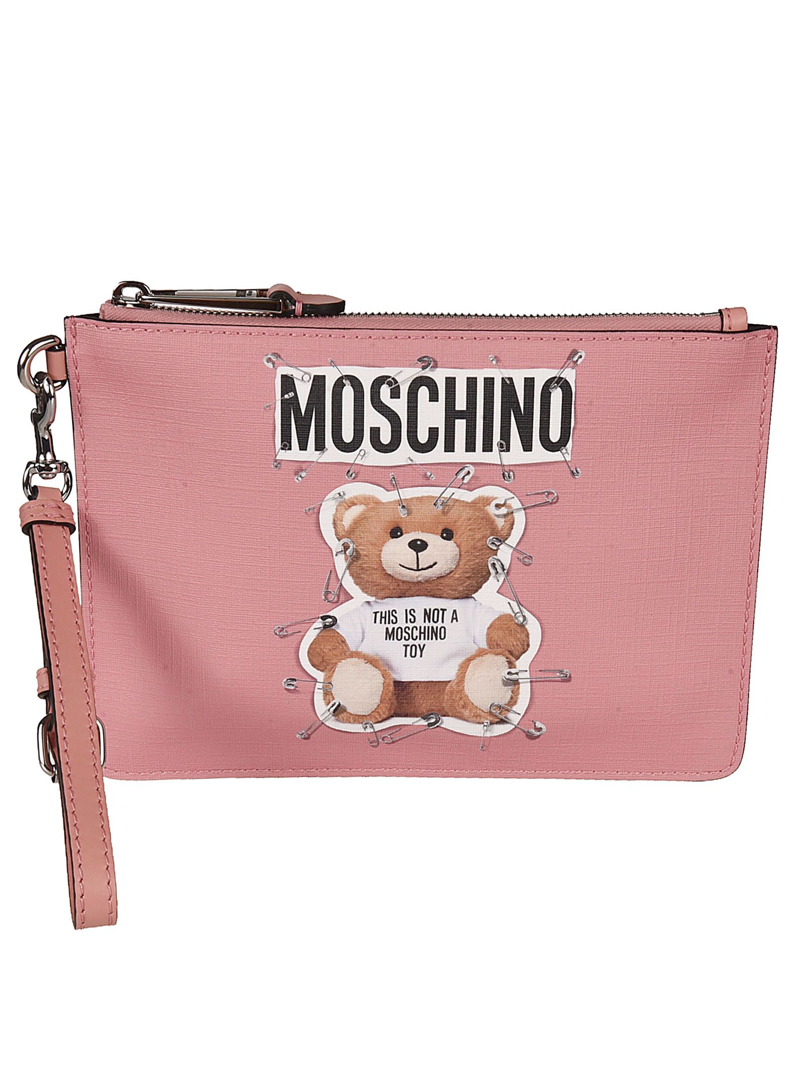 moschino teddy bear keychain