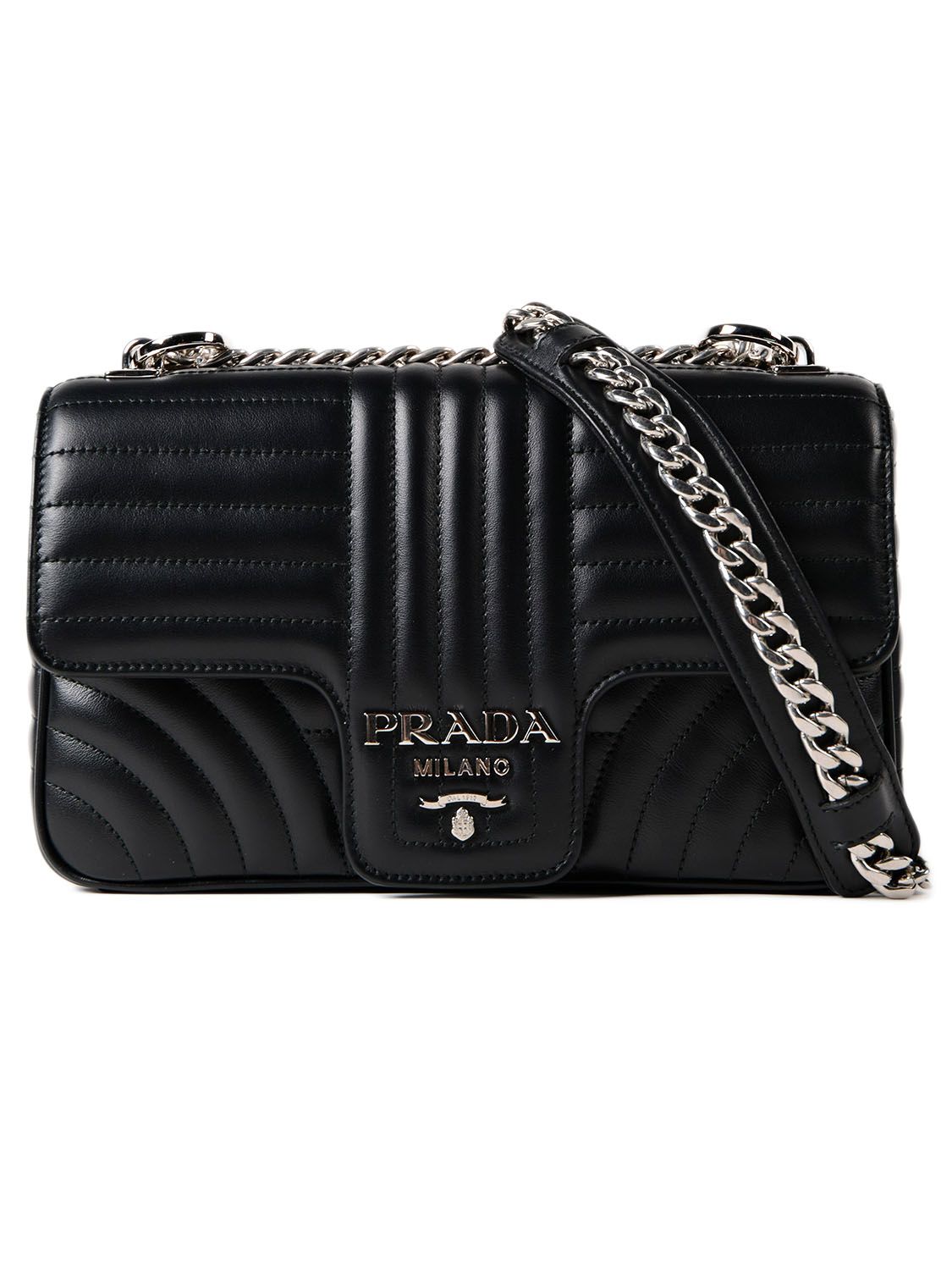 PRADA SOFT IMPUNTURE SHOULDER BAG,10623070