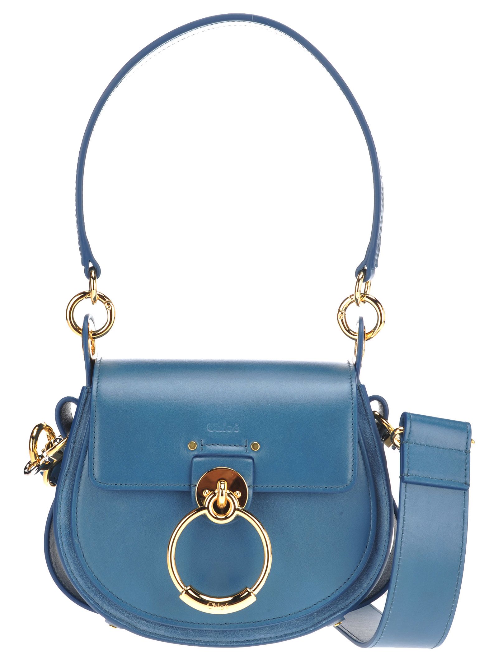 chloe 蓝色小号 tess 包