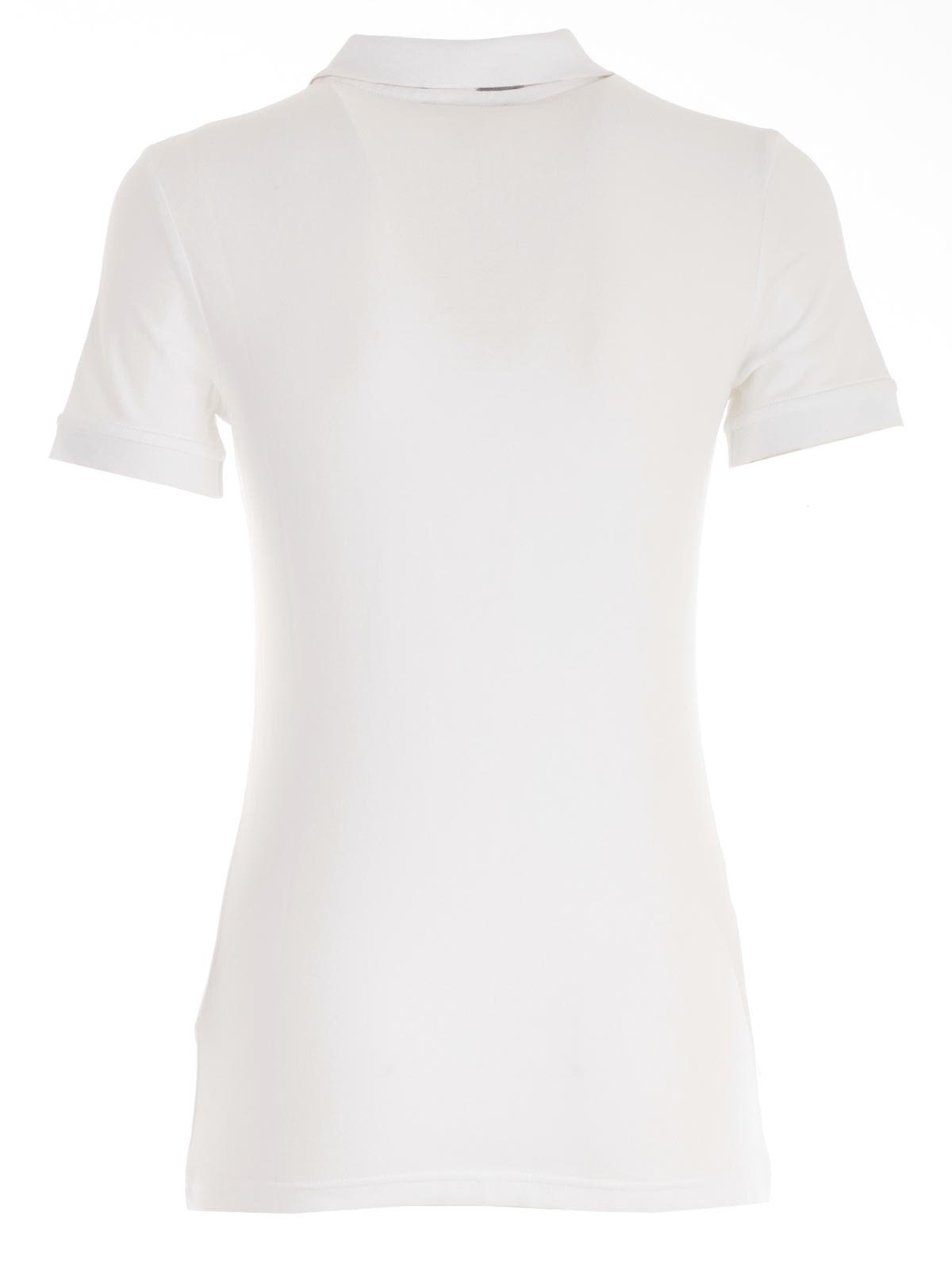 burberry white polo shirt