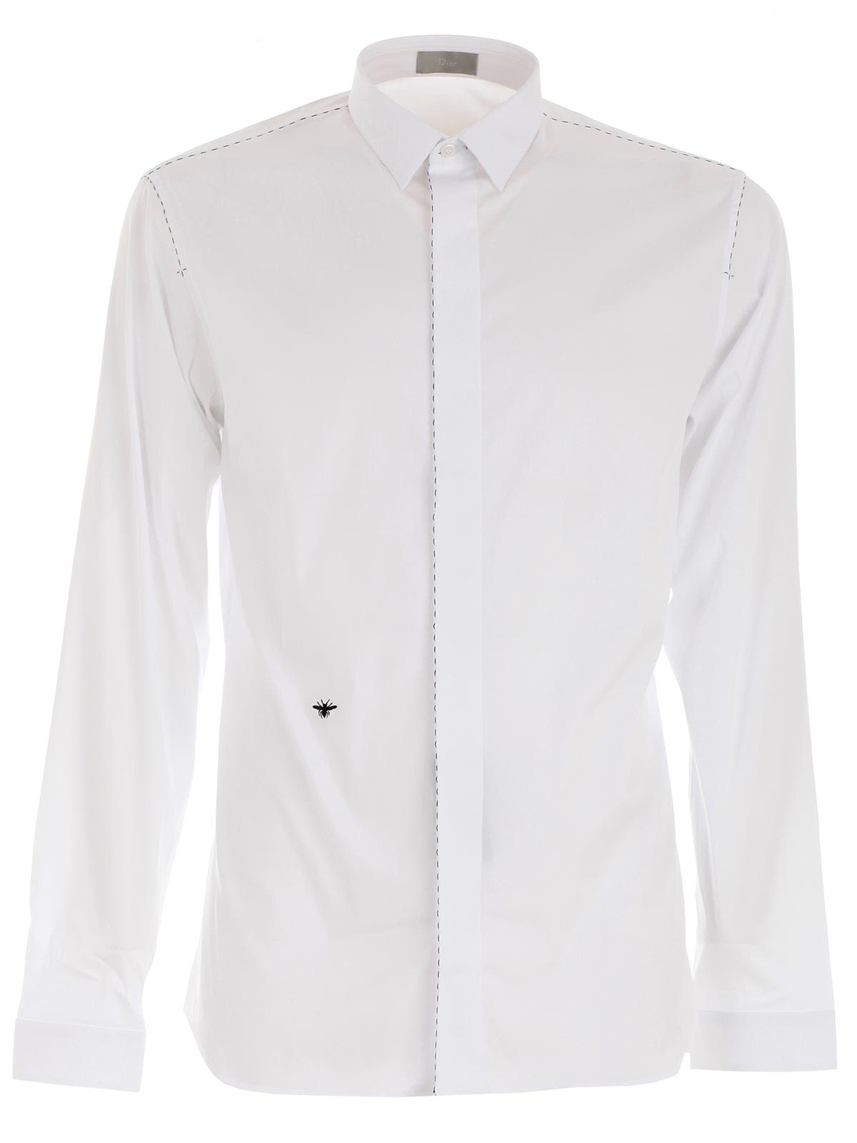 Dior Homme - Dior Homme Shirt - Whim White, Men's Shirts | Italist