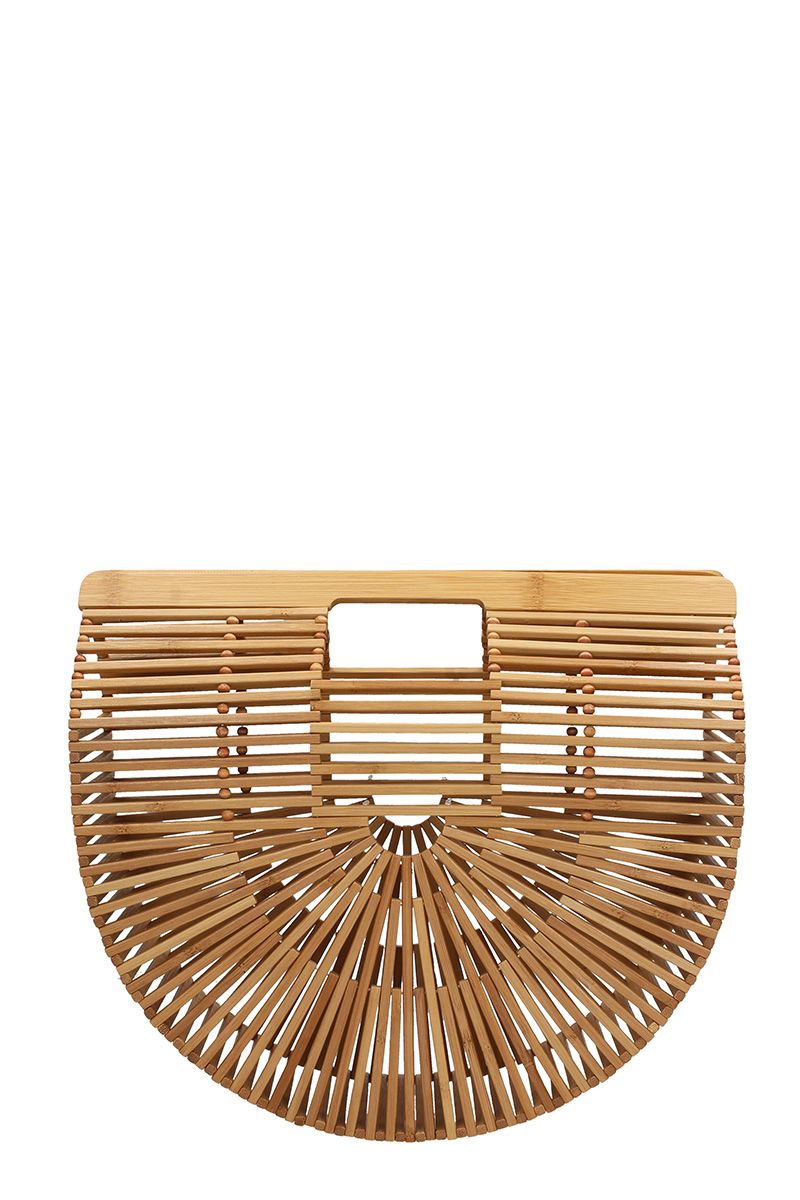bamboo gaia ark large bag in leather color