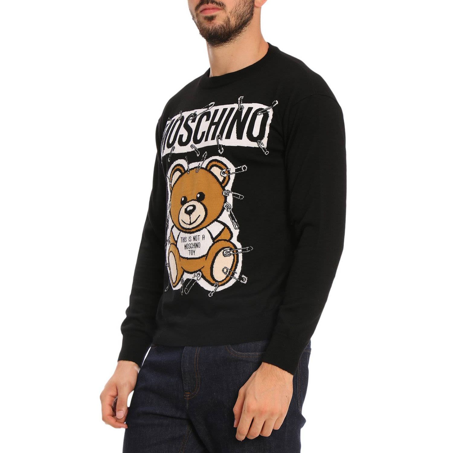 moschino sweat suit