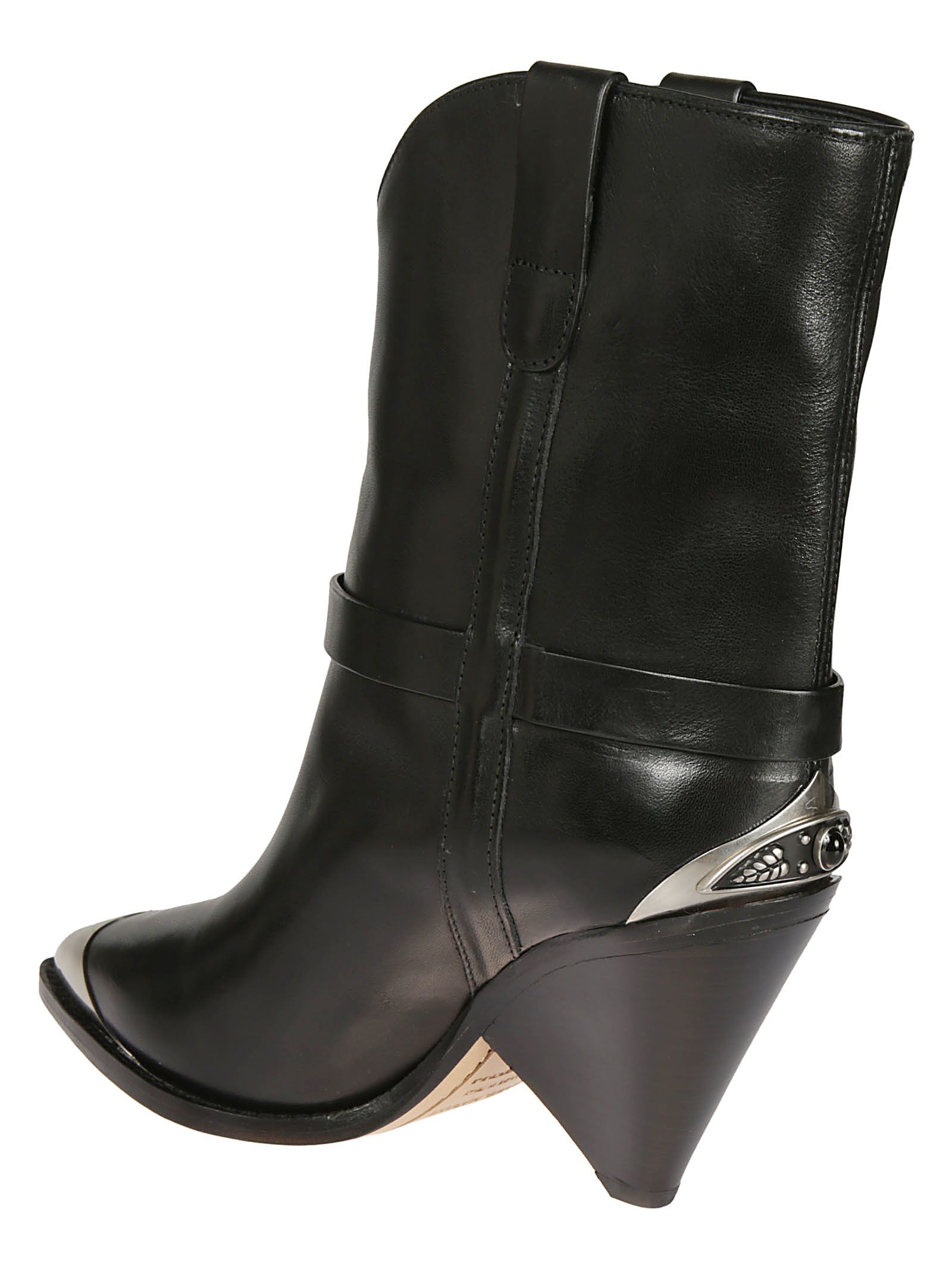 Isabel Marant Western Story Ankle Boots - black - 10700288 | italist