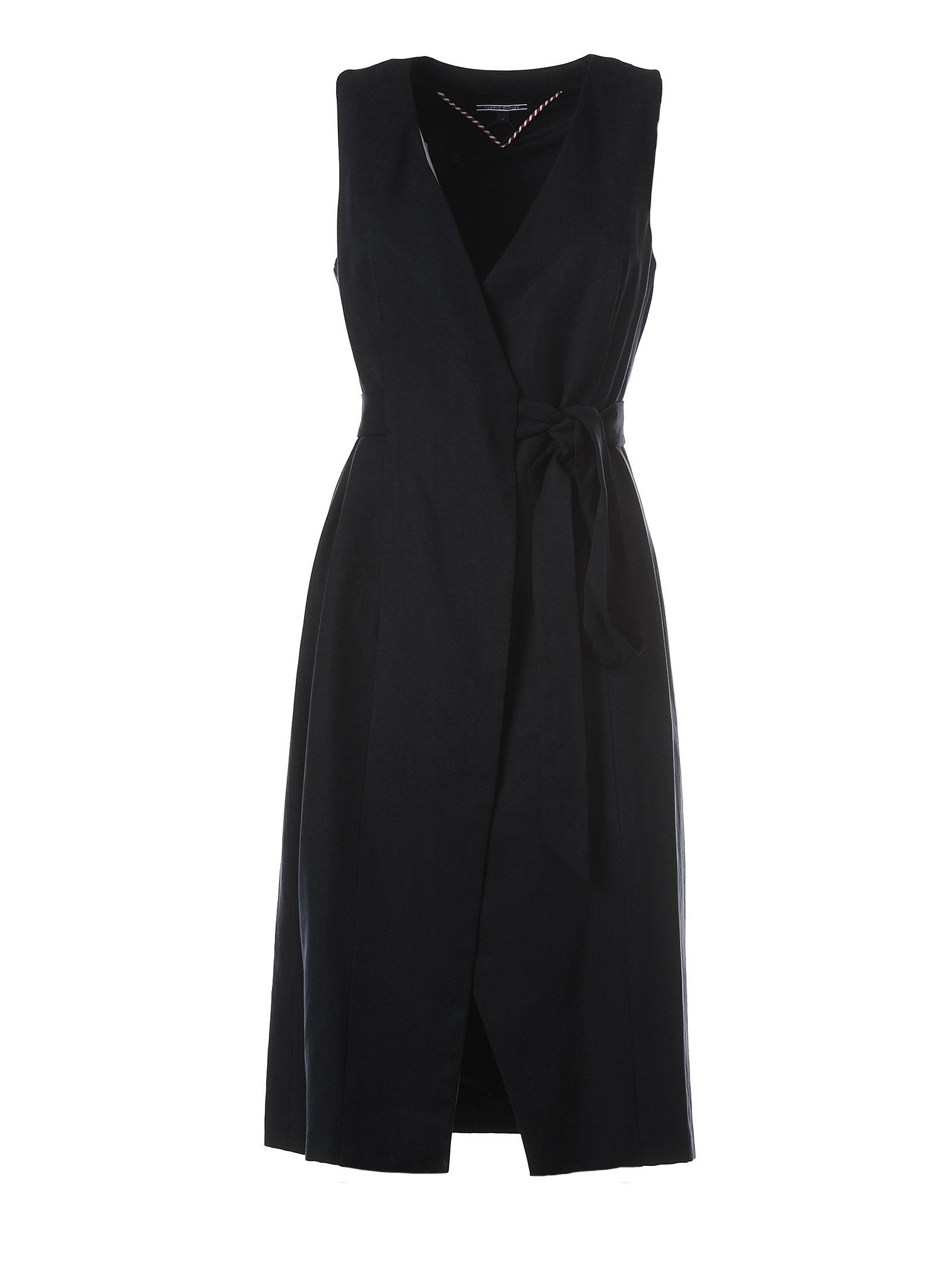Wrap Blue Dress thumbnail