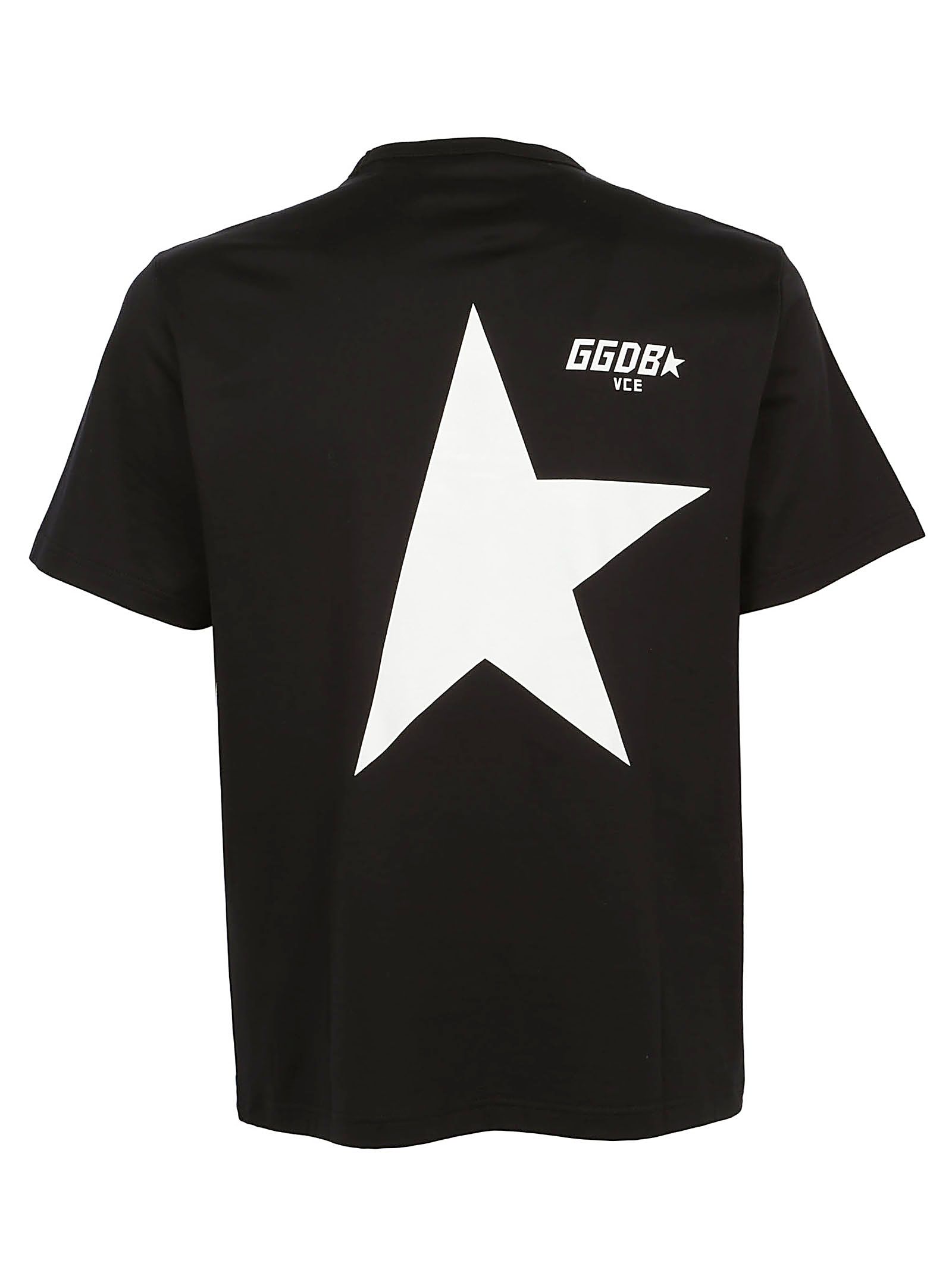Golden Goose - Golden Goose T-shirt - Black/star, Men's Short Sleeve T