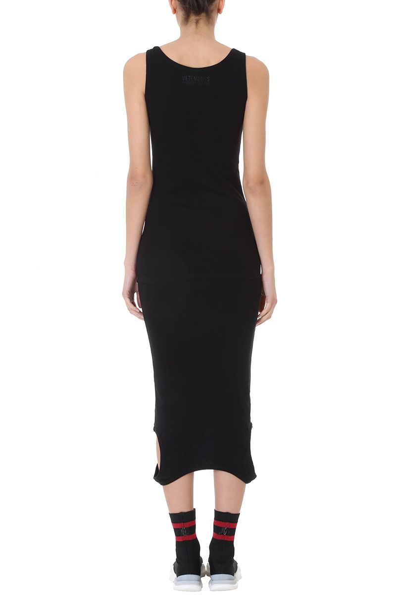 VETEMENTS - VETEMENTS Tank Top Dress - black, Women's Dresses | Italist