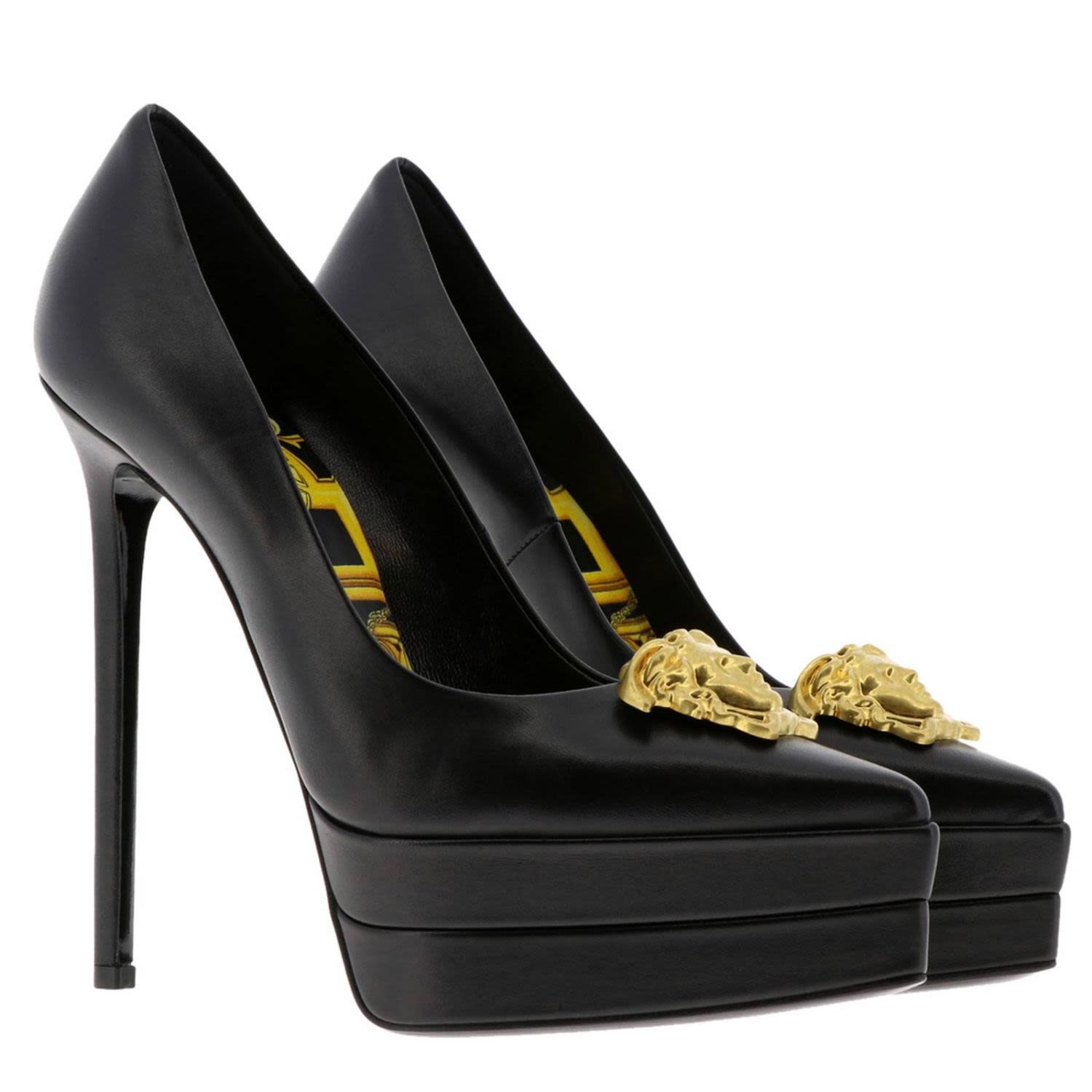 italist | Best price in the market for Versace Versace Pumps Shoes ...