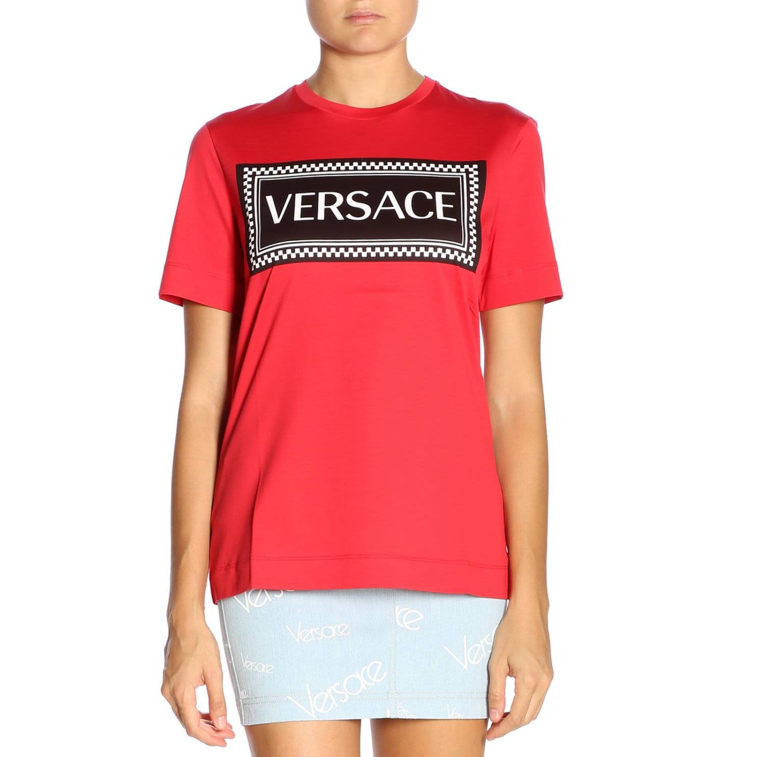 italist | Best price in the market for Versace Versace T-shirt T-shirt ...