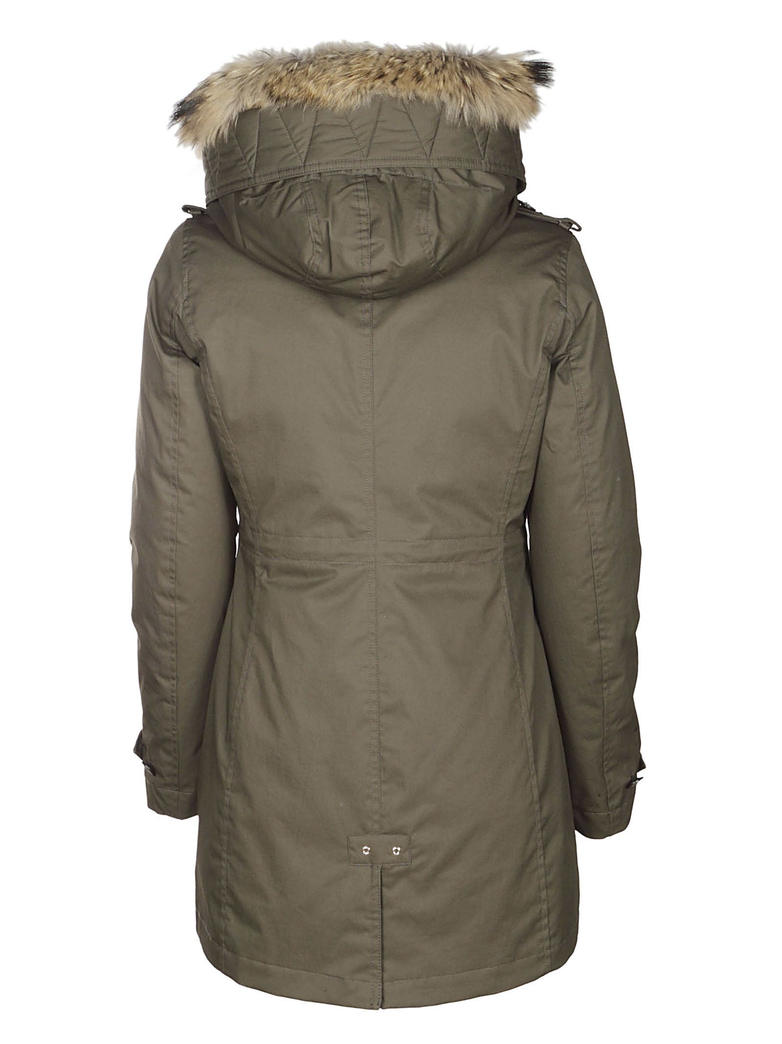 italist | Best price in the market for Woolrich Woolrich Hooded Parka ...