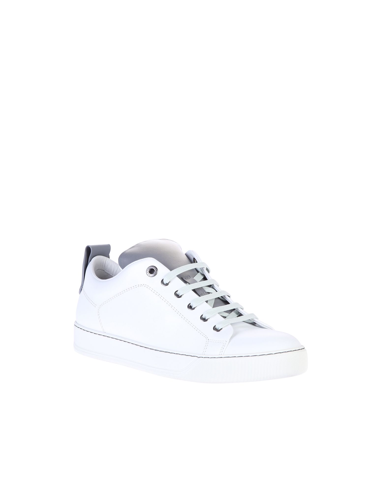 italist | Best price in the market for Lanvin Lanvin White Sneakers ...