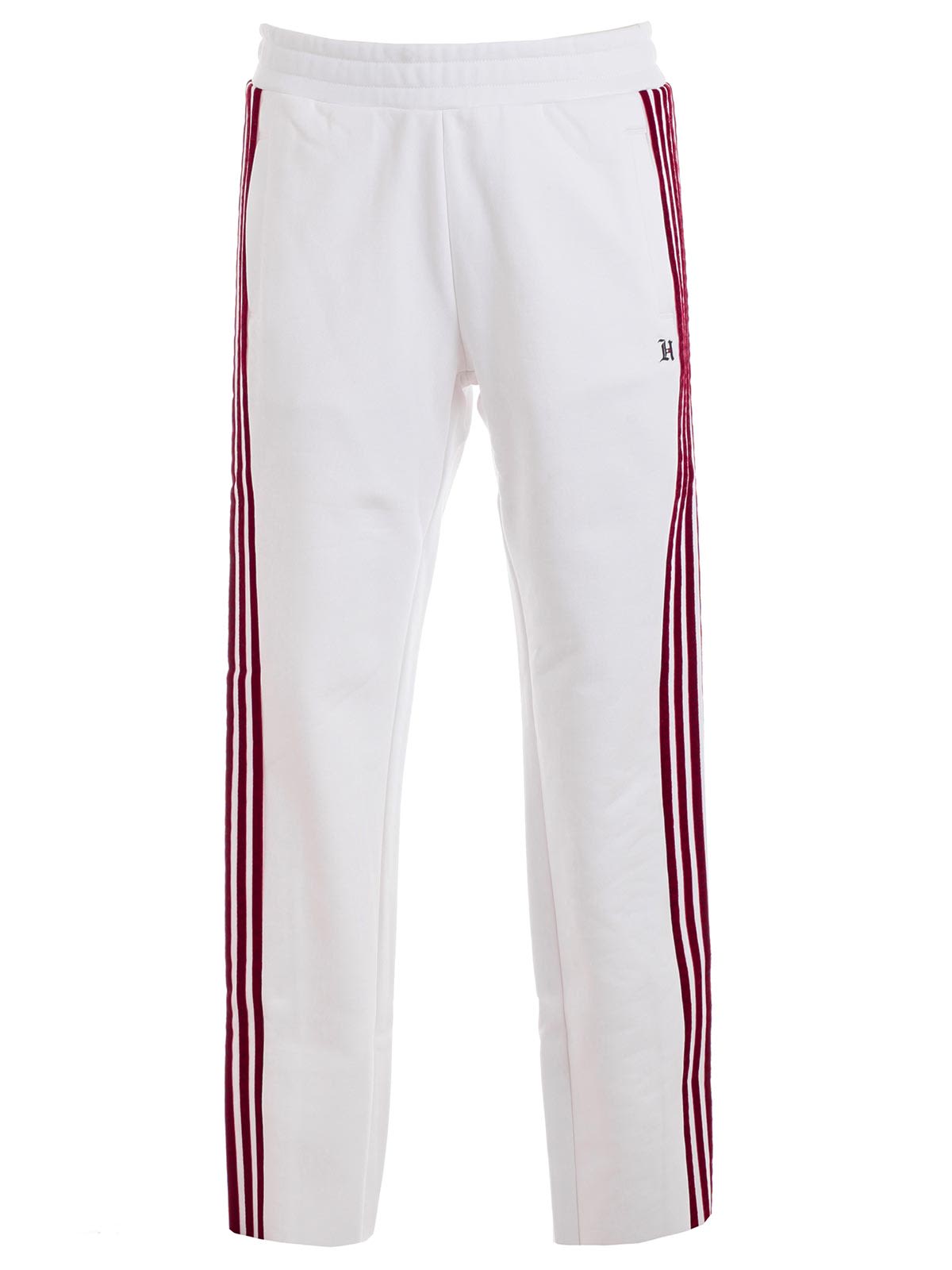 tommy hilfiger grey taped track pants