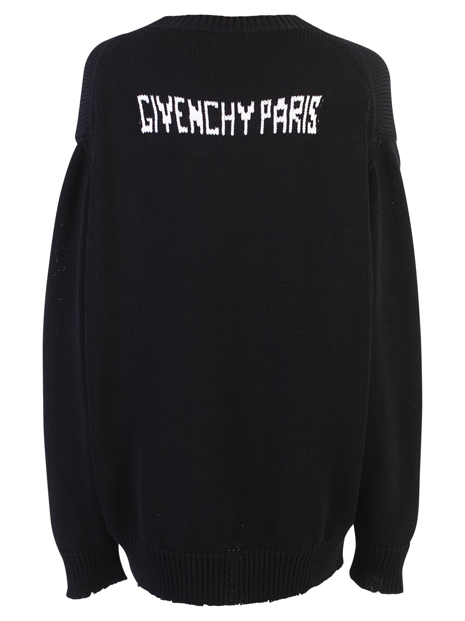 italist | Best price in the market for Givenchy Givenchy Black Logoed Sweater - Black - 10667757 