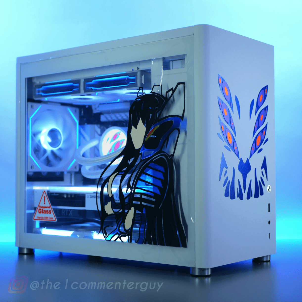 V1 Tech - 🤩 We absolutely love this anime themed PC by... | Facebook