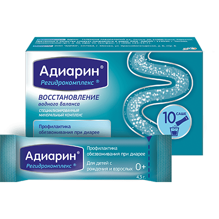 Адиарин® Регидрокомплекс<br> саше №10, 4,3г