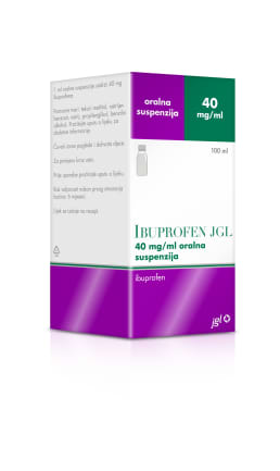 Ibuprofen JGL 40 mg/ml oralna suspenzija