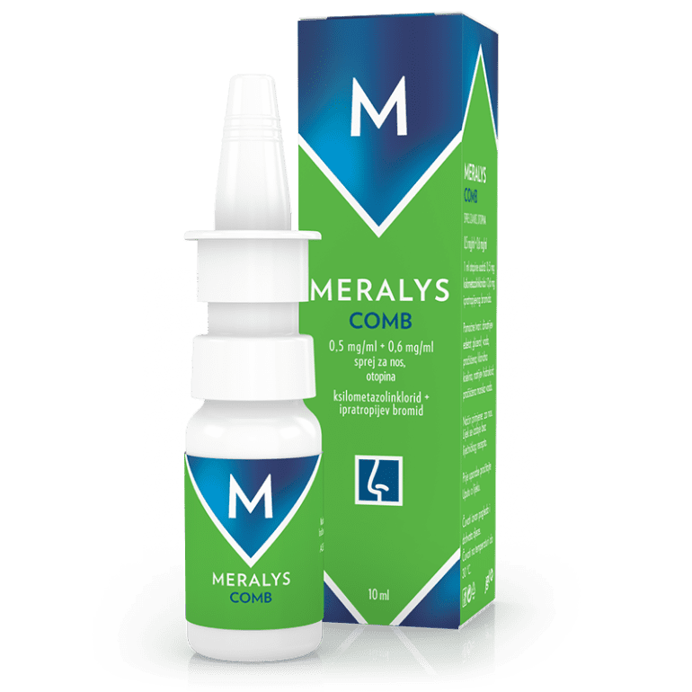 Meralys Comb nasal decongestant spray, available for licensing-out.