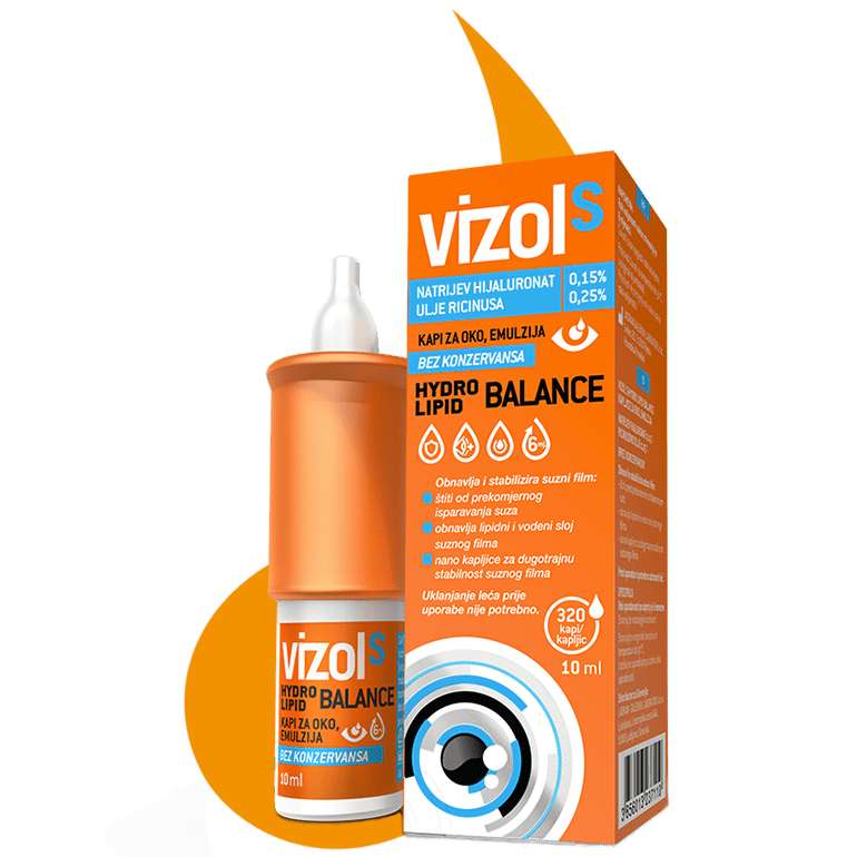 Vizol S Hydro Lipid Balance kapi za oči