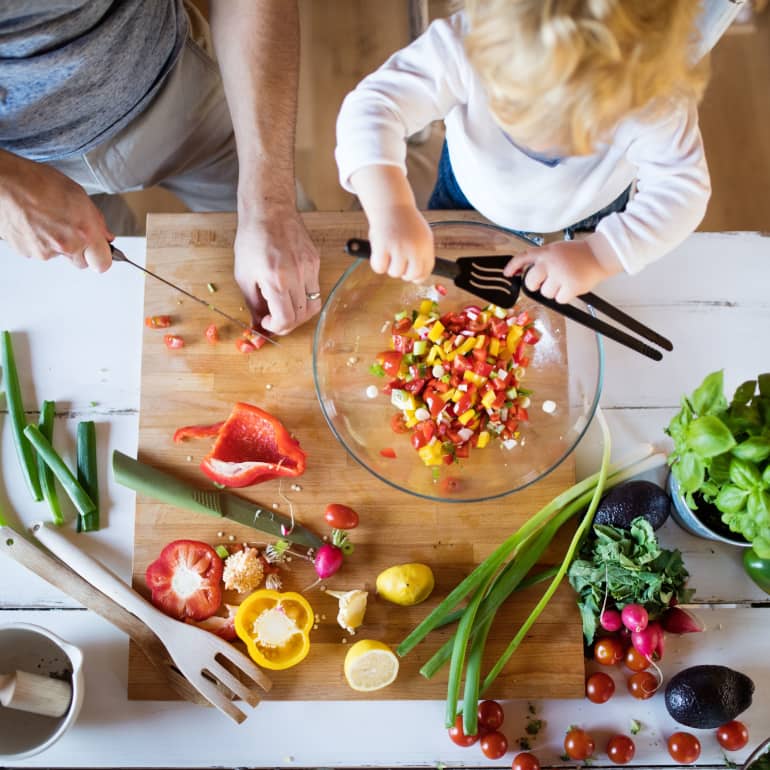 Achten Sie auf eine ausgewogene Ernährung 