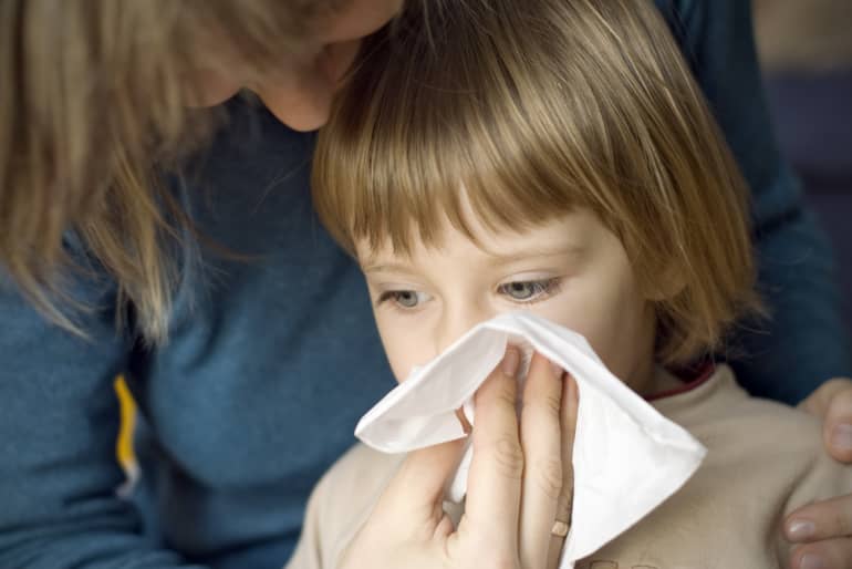 Wichtigkeit der Nasenspülung bei Kindern