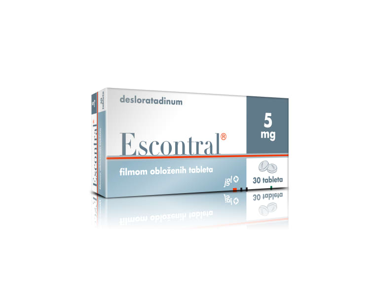 Escontral 5 mg tablete