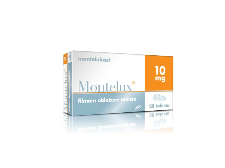 Montelux 10 mg filmom obložene tablete