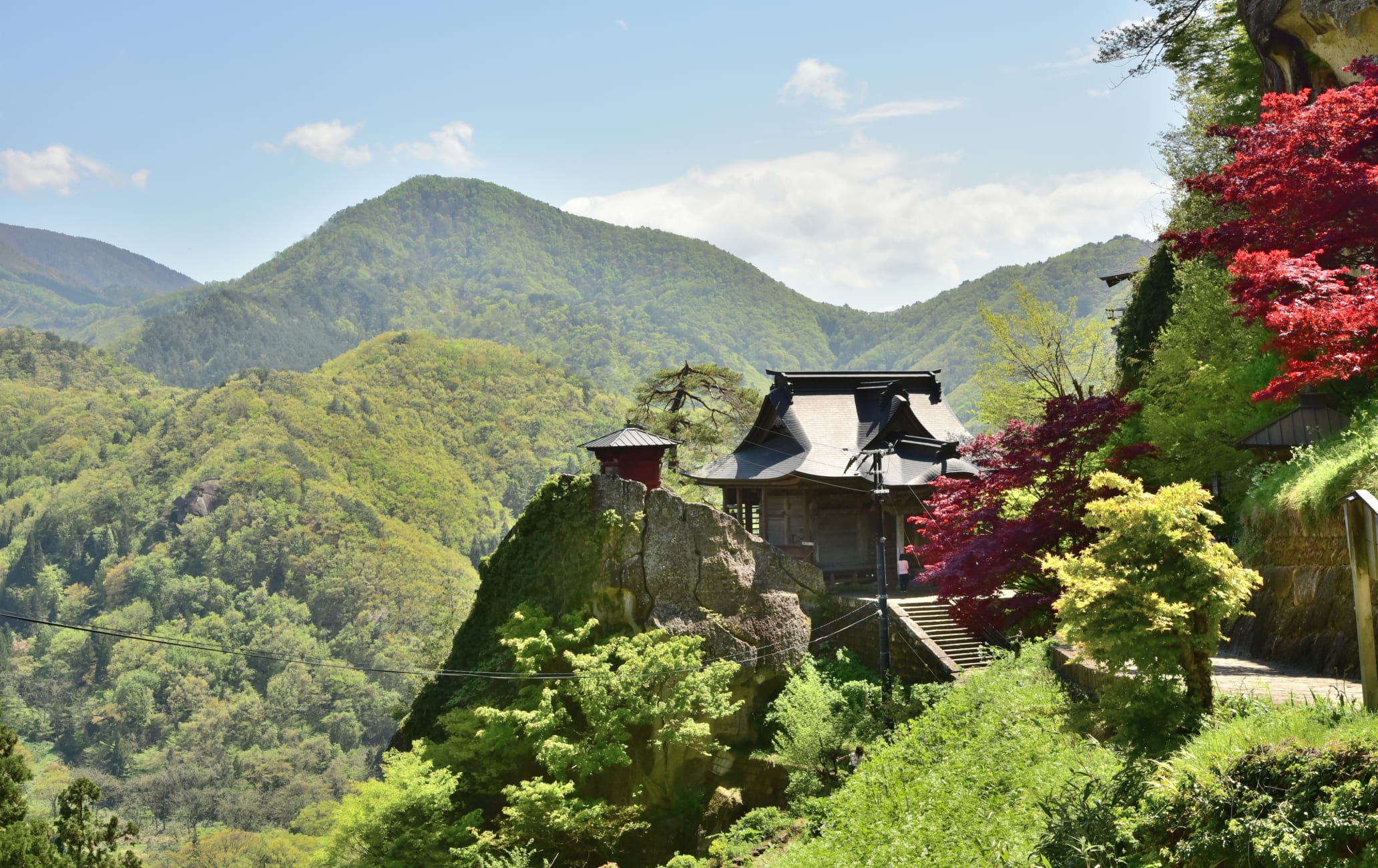 risshaku-ji temple -yama-dera temple