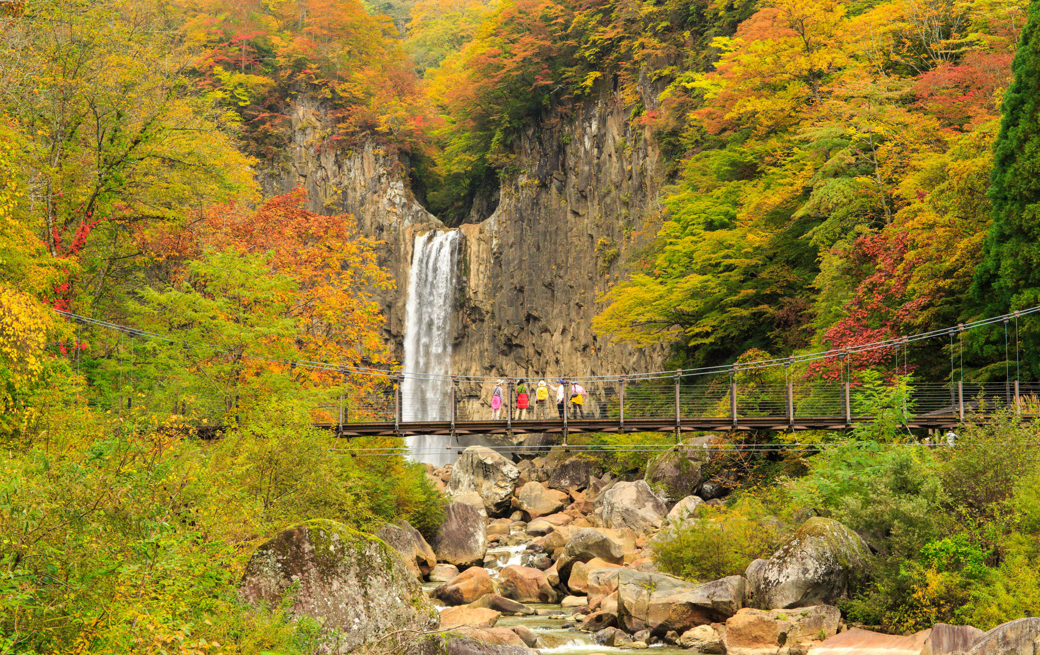 myoko highland naena falls trekking course