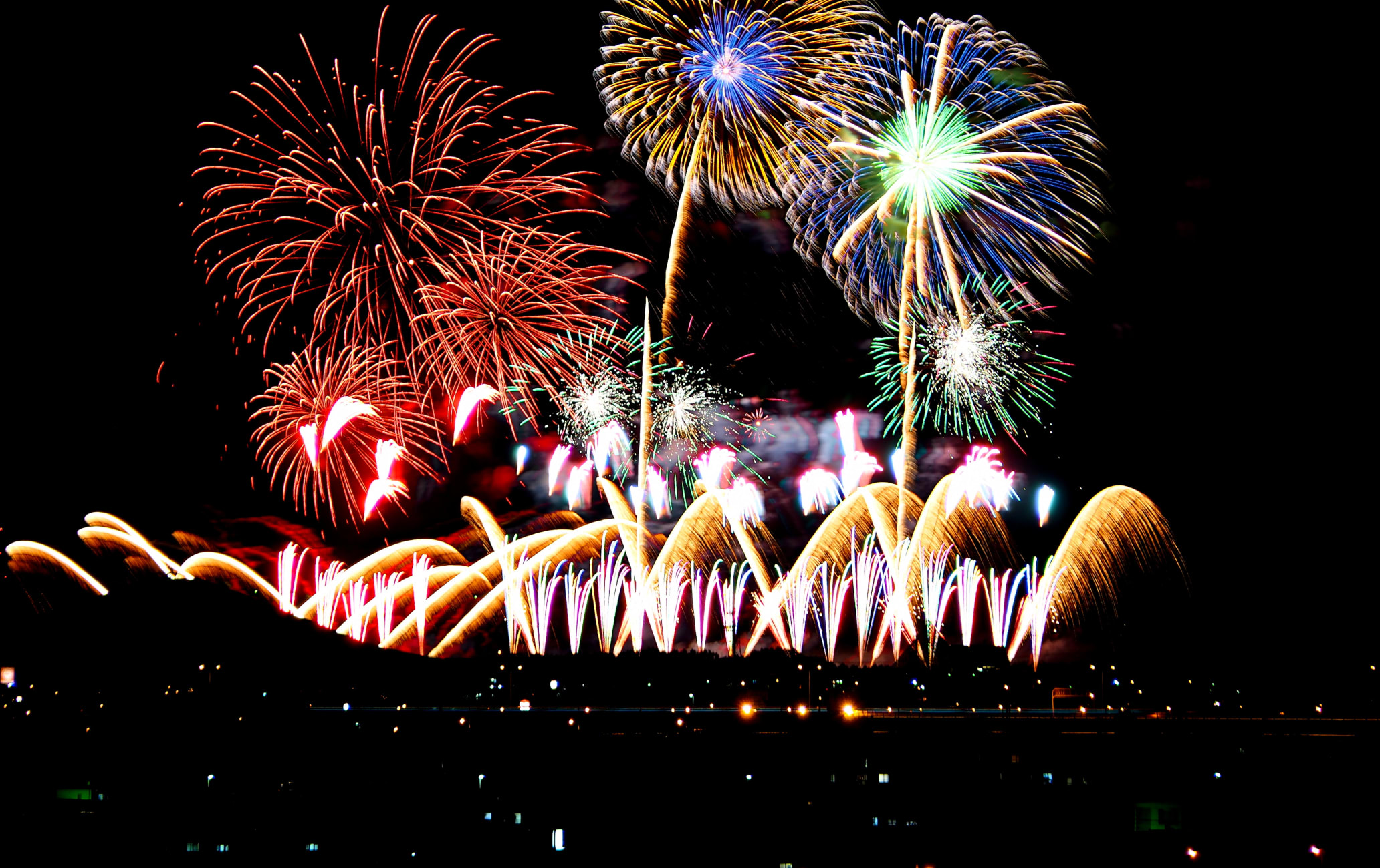 Moerenuma Park Fireworks