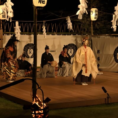 Takigi Noh (Kofukuji Temple)