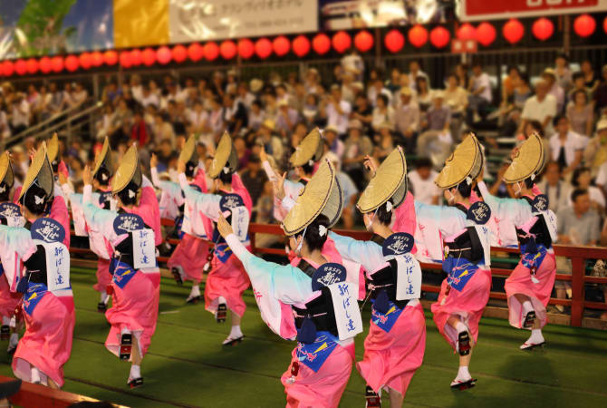 Awa-Odori Folk Dance Festival in Tokushima-SUM