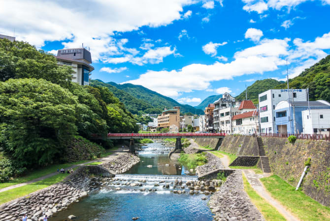 Hakone Yumoto-onsen Hot Spring