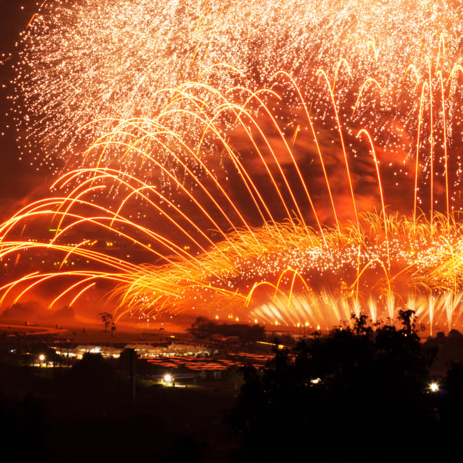Yatsushiro National Fireworks Competition
