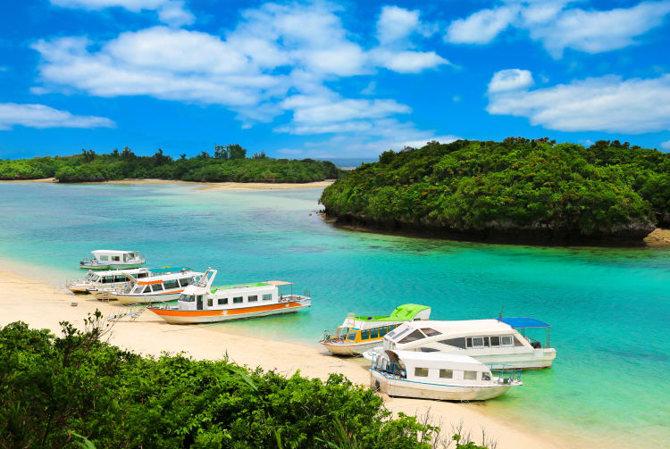 Glass-Bottom Boat at Kabira