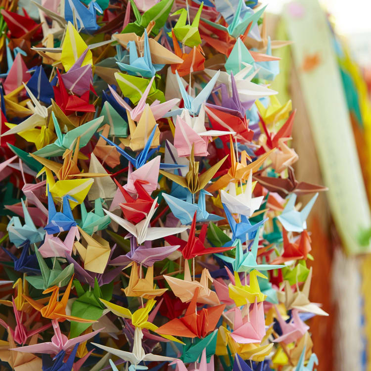 Origami Auf Der Japanreise