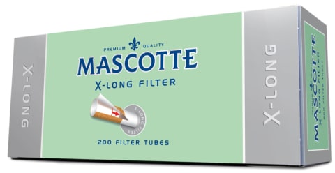 MASCOTTE FILTER TUBES X-LONG (200pcs)