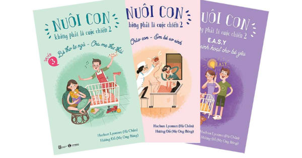4 CUỐN SÁCH ĐỒNG HÀNH CÙNG CHA MẸ ĐỂ CHĂM SÓC CON TỐT HƠN