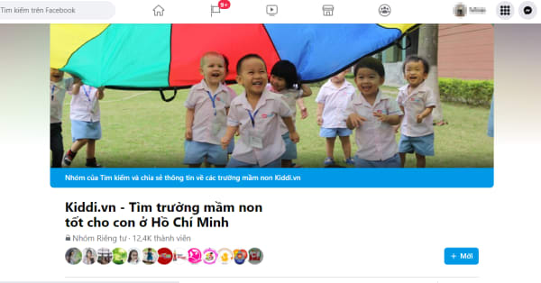 Tham gia cộng đồng review, tìm trường mầm non cho con ở Hồ Chí Minh