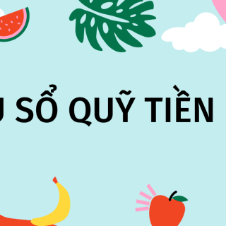 [Download] Mẫu Sổ Qũy Tiền Mặt