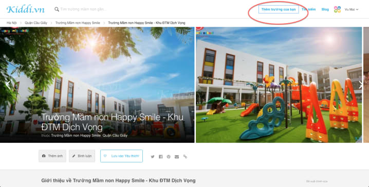 Hướng dẫn sử dụng những thao tác cơ bản trên Kiddi.vn