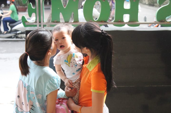 MỘT SỐ VẤN ĐỀ CÁC BÉ THƯỜNG GẶP KHI ĐI HỌC TỪ 6 THÁNG TUỔI