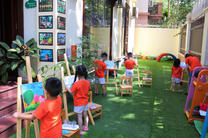 MỖI NGÀY ĐẾN “VƯỜN TRẺ BÉ XINH” LÀ MỘT NGÀY VUI