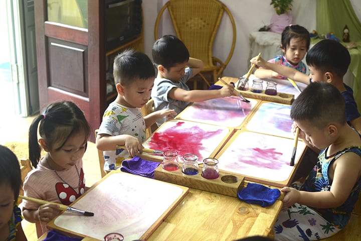 TOP 4 TRƯỜNG MẦM NON TƯ THỤC TỐT KHU VỰC HÀM NGHI