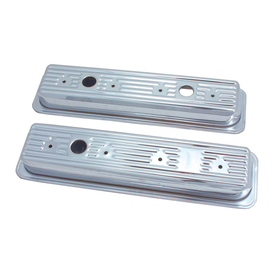 Spectre Performance 5320 Chrome Y-Wing Valve Cover Hold Downs Pack of 4 